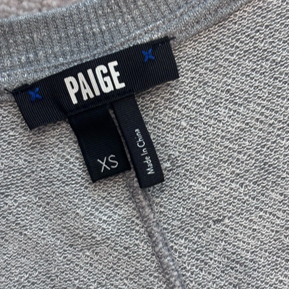 PAIGE Heather Gray Knit Dress - Picture 2 of 3